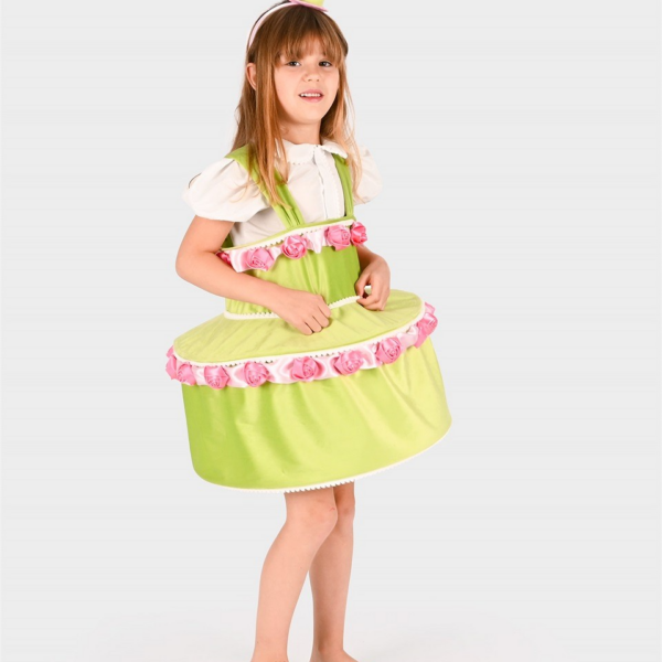 Den Goda Fen | Kagekjole inkl. hårbøjle - Flere str. 4-6 år