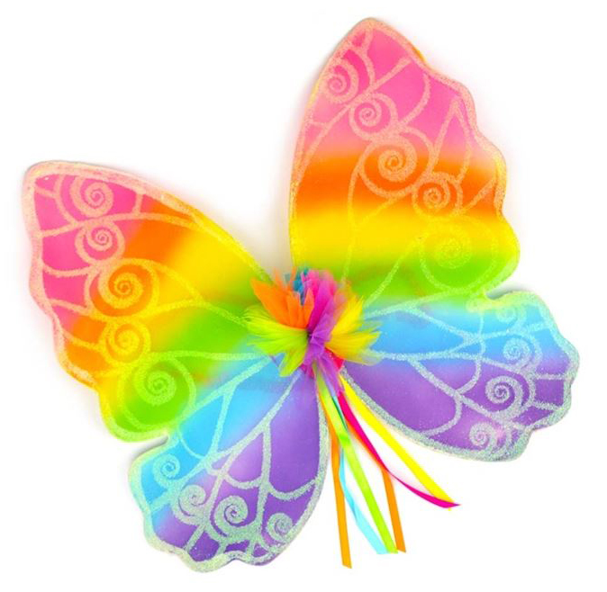 Den Goda Fen | Sommerfuglevinger - Regnbue, str. 3-6 år