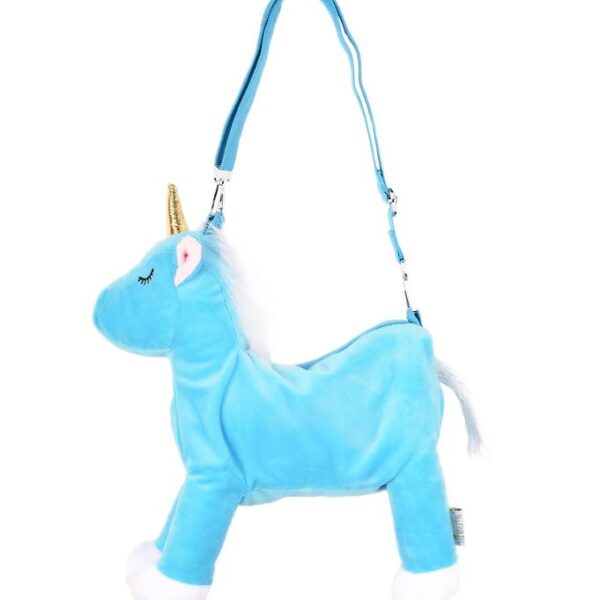 Den Goda Fen Taske - Enhjørning - Blå