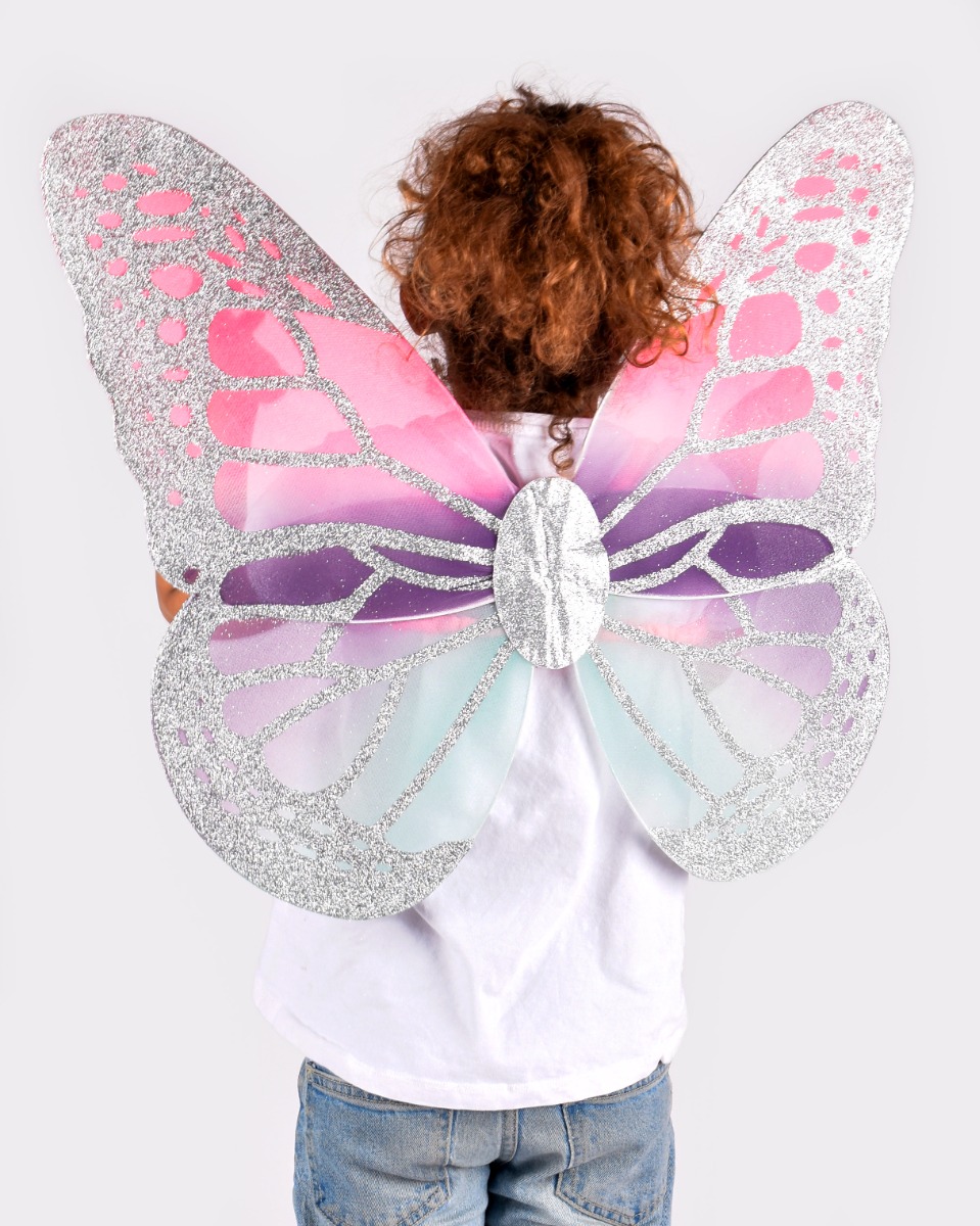 Den Goda Fen | Vingesæt med sølv glitter