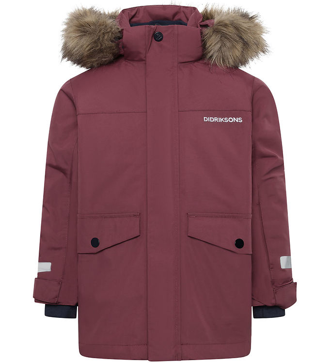 Didriksons Vinterjakke - Bjärven - Anemon Red Didriksons Vinterjakke - Bjärven - Anemon Red
