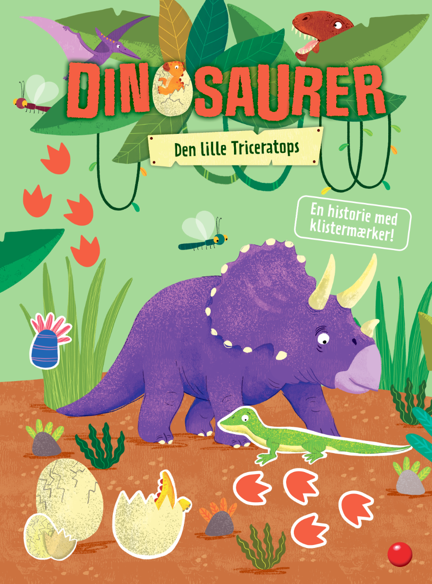 Dinosaurer aktivitetsbog - Den lille Triceratops