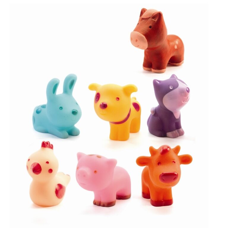 Djeco | Bondegårdsdyr, 7 stk.