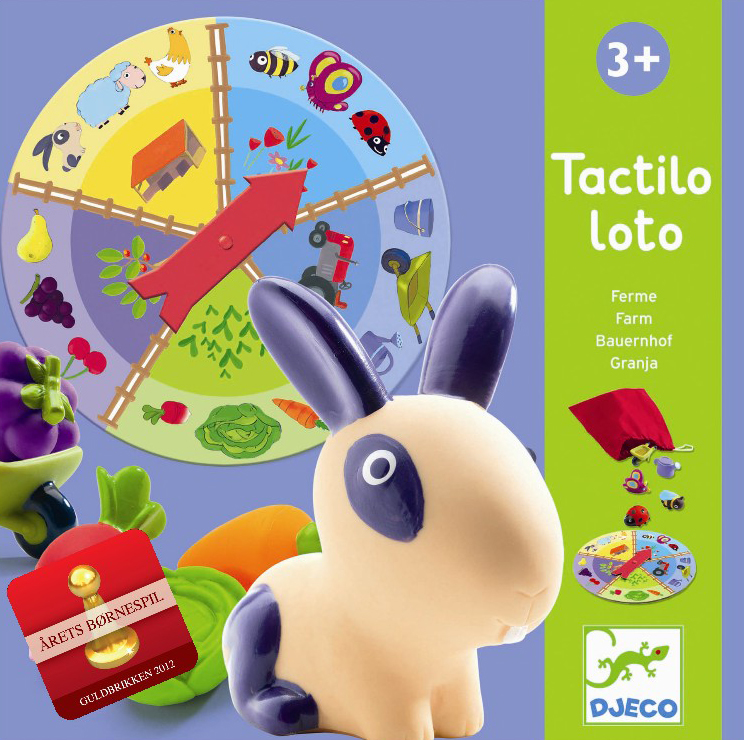 Djeco | Følespil - Tactilo Loto, På bondegården