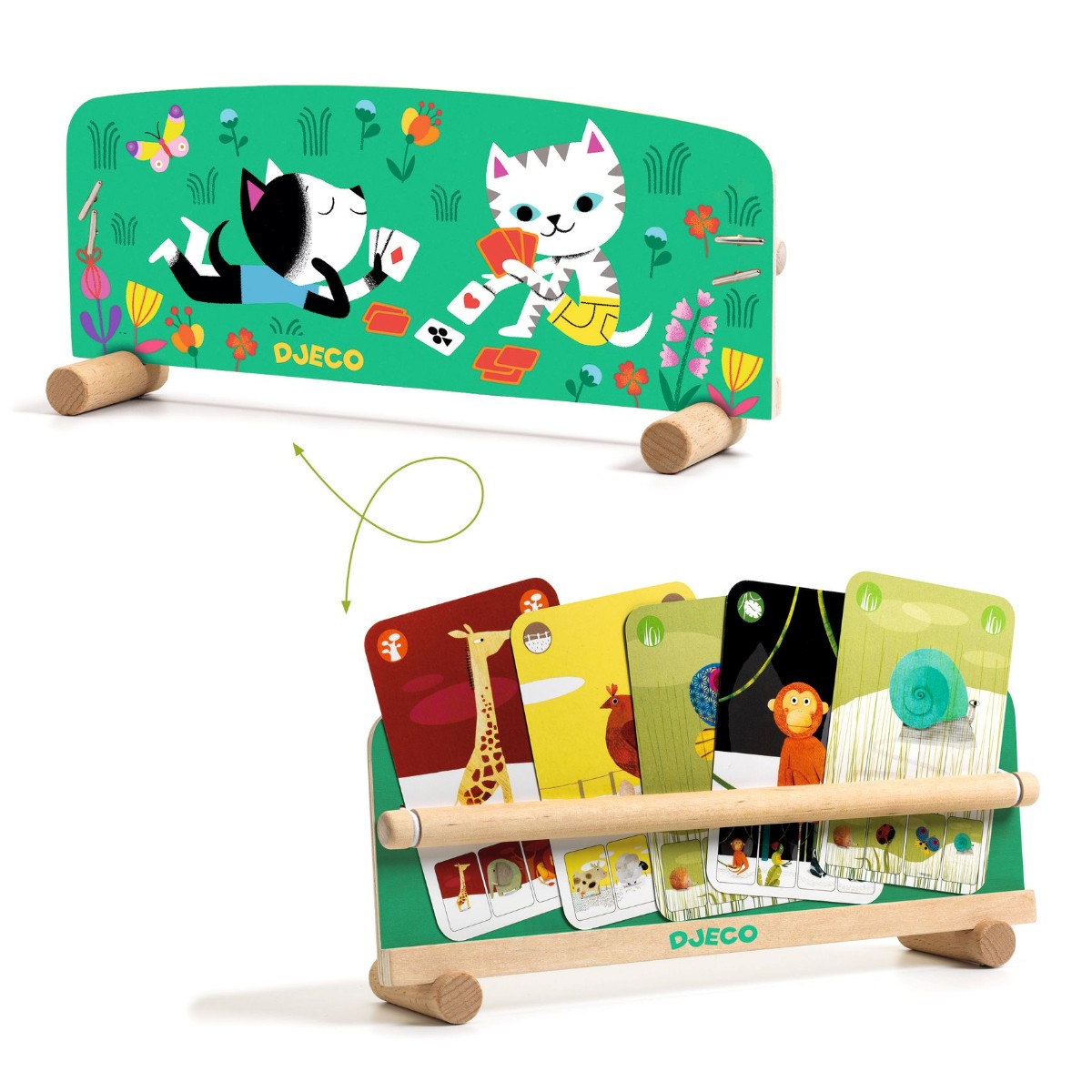 Djeco | Kortholder - Bordmodel