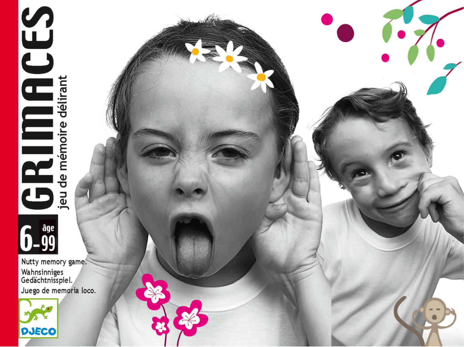Djeco | Kortspil - Grimasser
