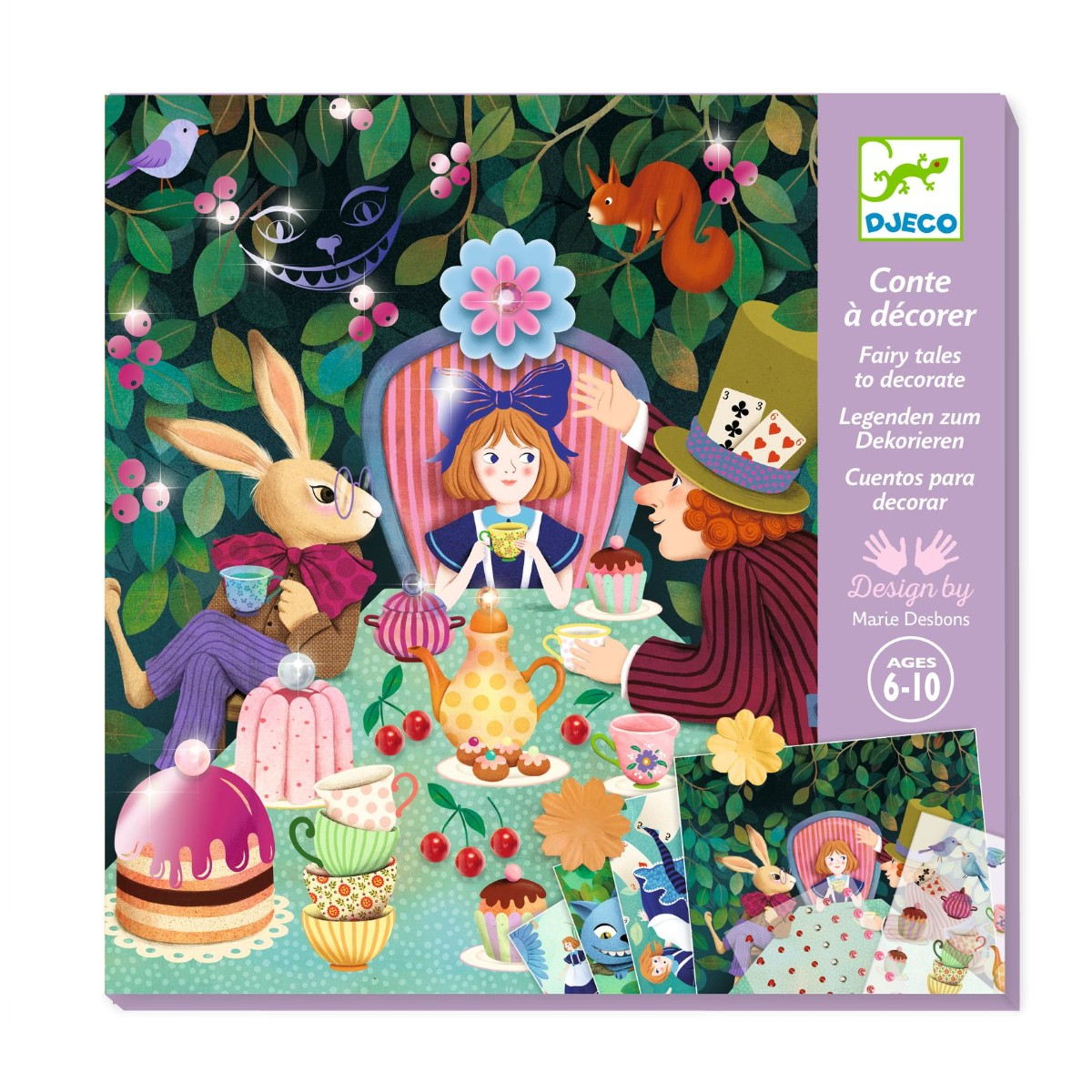 Djeco | Kreativ æske - I Eventyrland