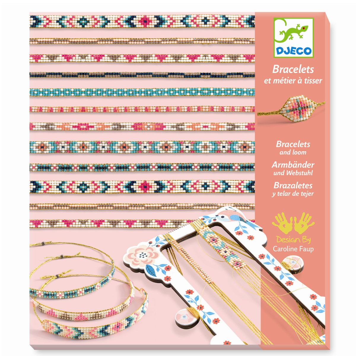 Djeco | Kreativ æske - Lav dine egne armbånd