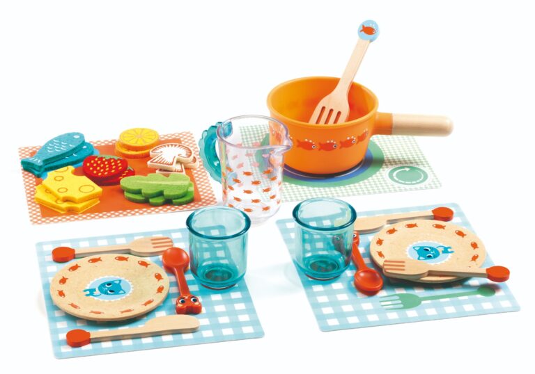 Djeco | Legemadssæt "Til bords", 29 dele