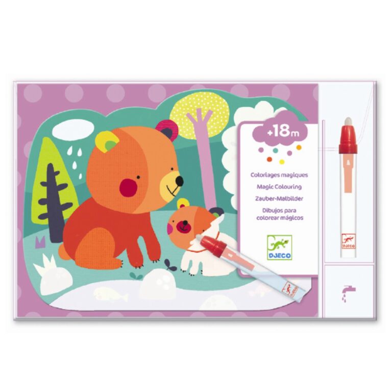 Djeco | Magisk farvelægning - Skjult i skoven