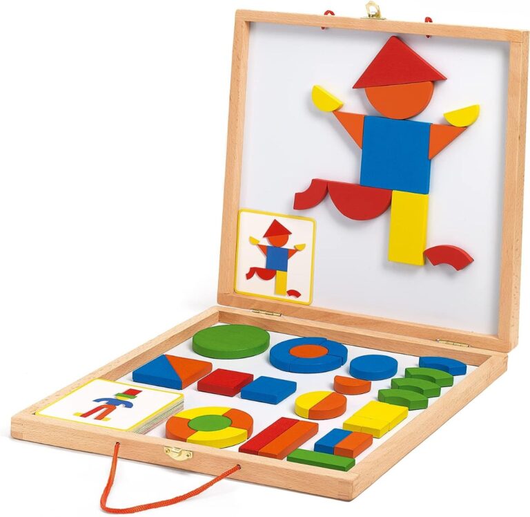 Djeco | Magnetleg - Geoform, 66 dele