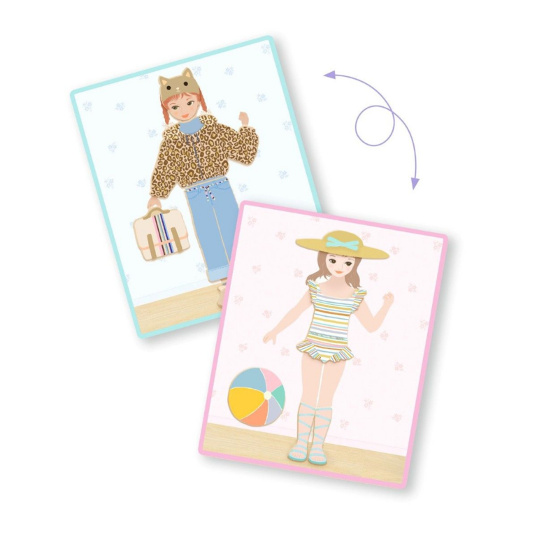 Djeco | Magnetleg - Påklædning