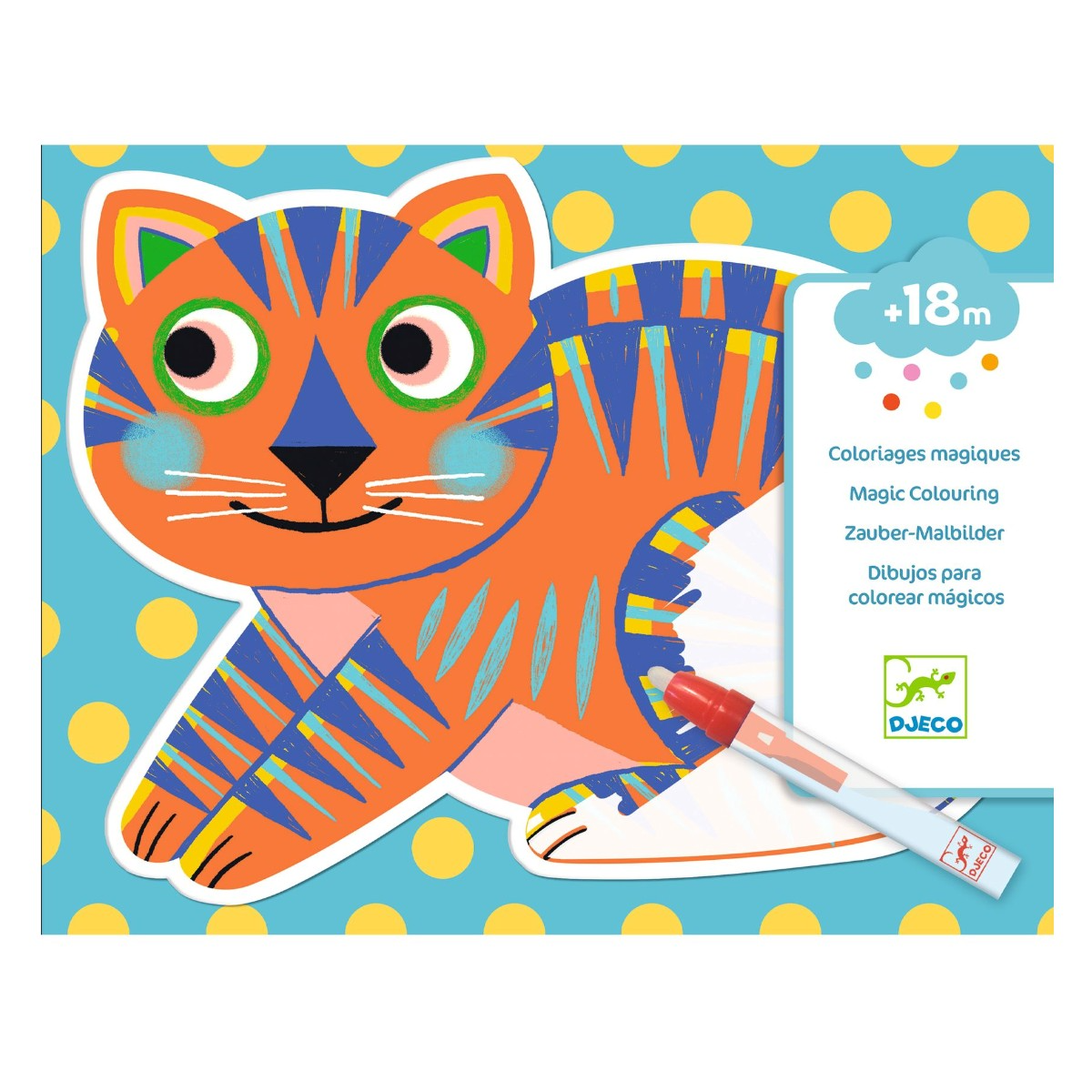 Djeco | Mal med vand - Dyrevenner