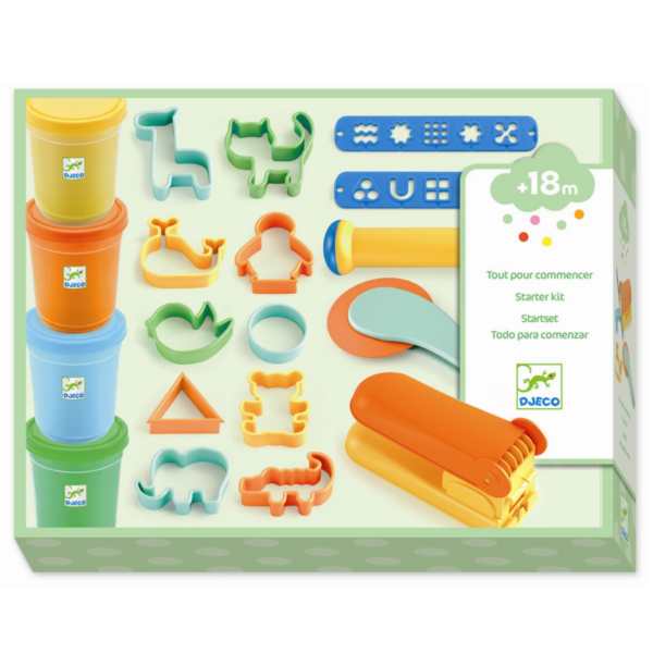 Djeco | Modellervoks inkl. forme + værktøj, B (fra 18 mdr)