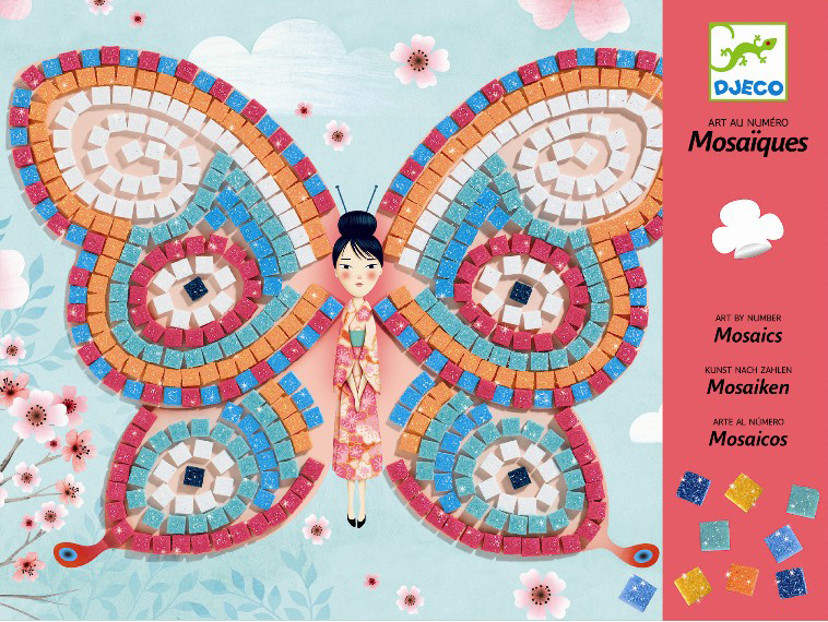 Djeco | Mosaikleg - Sommerfugle