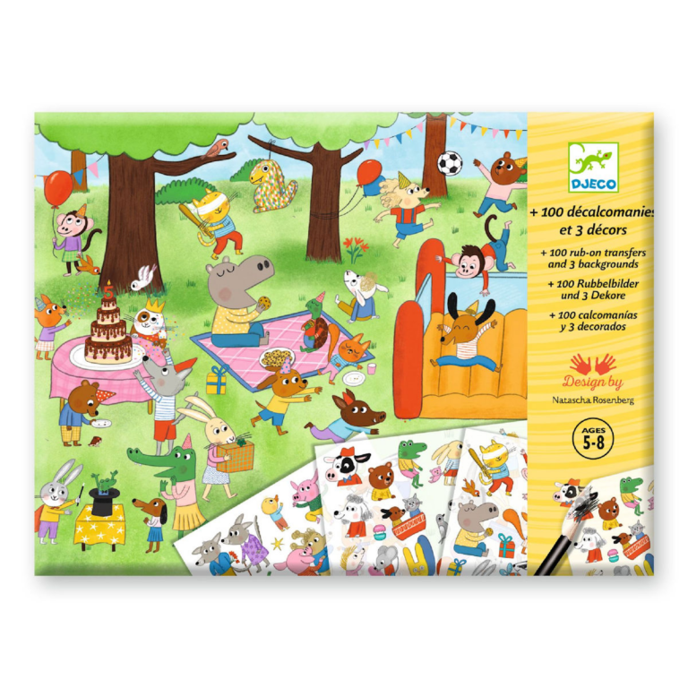 Djeco | Overføringsbilleder - Party time