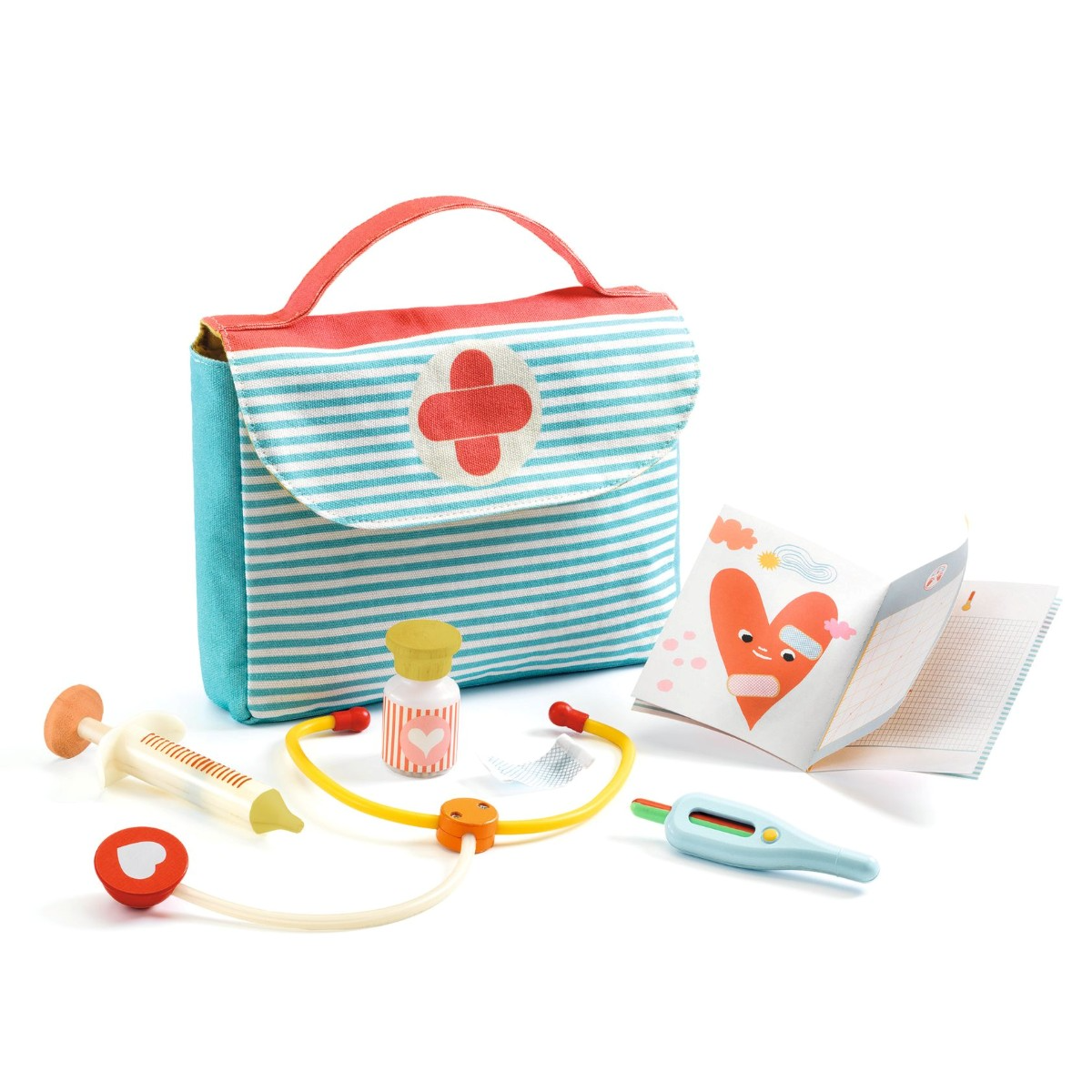 Djeco | Pomea dukketilbehør - Lægetaske