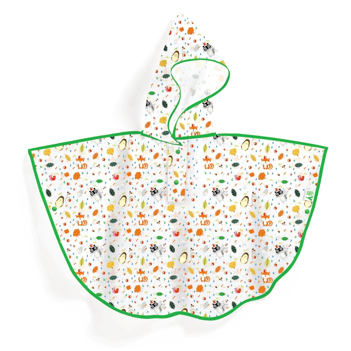 Djeco | Regnkappe - Skoven, 3-5 år