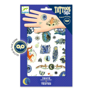 Djeco | Tatoveringer, Glow-in-the-dark - Nighttime