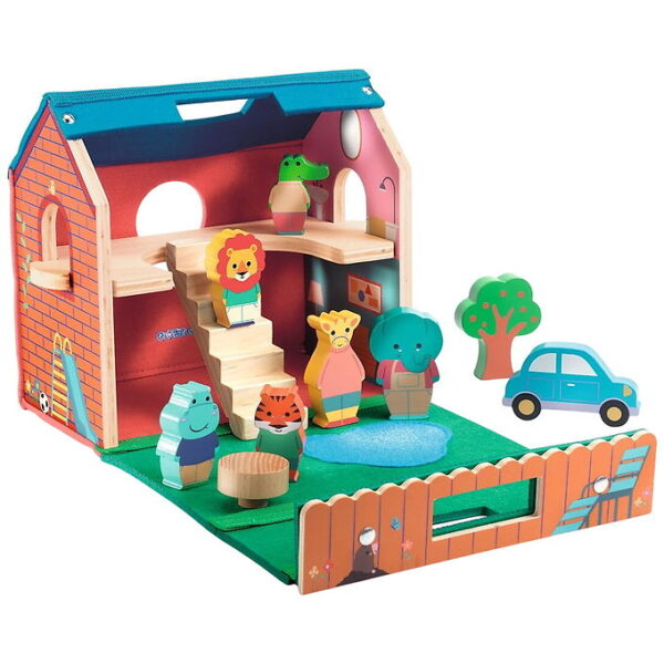 Djeco Trælegetøj - SoftiHouse