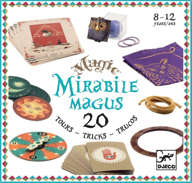 Djeco | Tryllesæt - Mirabile Magus med 20 tricks