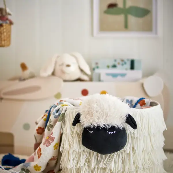 Dolly Kurv, Hvid, Polyester