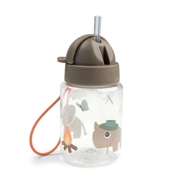 Done by Deer Drikkedunk M/sugerør Tiny Trails 280 ml - Sand