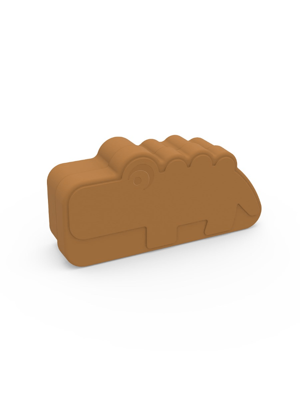 Done by Deer Madkasse Croco MustardÂ - madkasser - Legekammeraten.dk