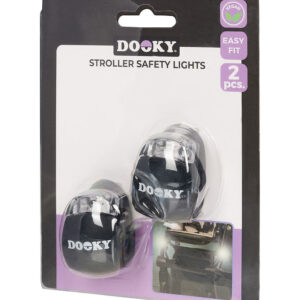 Dooky Lygter Til Barne- og Klapvogn - 2 sk. - Sort