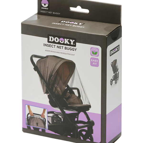 Dooky Myggenet - Klapvogn - Sort