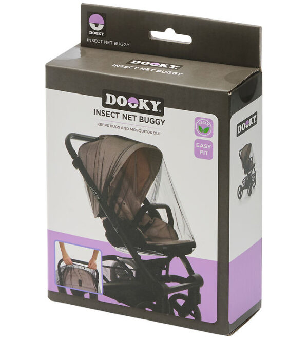 Dooky Myggenet - Klapvogn - Sort