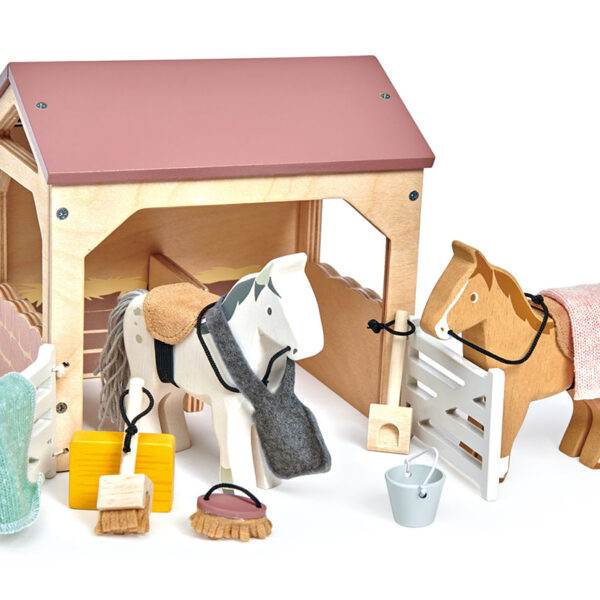 Dukkehus tilbehør - Heste