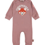 Dyr-Cph Heldragt - Dyrepasser - Rose Beige Roed Panda