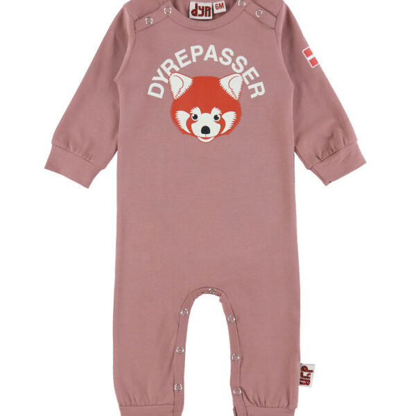 Dyr-Cph Heldragt - Dyrepasser - Rose Beige Roed Panda