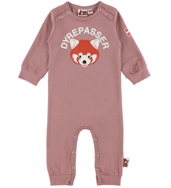 Dyr-Cph Heldragt - Dyrepasser - Rose Beige Roed Panda