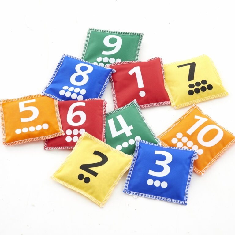 EDX | Ærteposer med tal, 10 stk