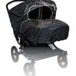 Easygrow Regnslag Til Tvlilingebarnevogn/-klapvogn - Stroke