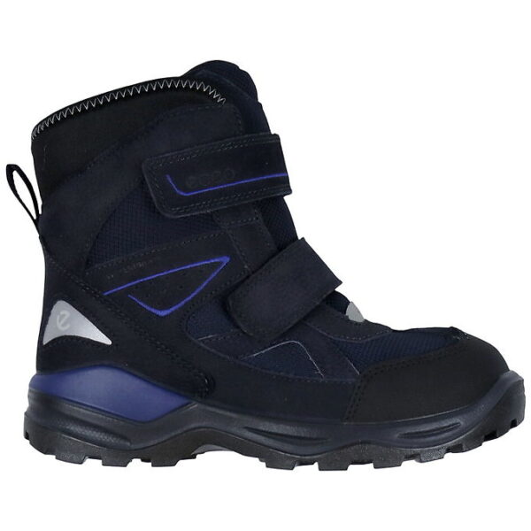 Ecco Vinterstøvler - Snow Mountain K 2S Wp - Black/Night Sky