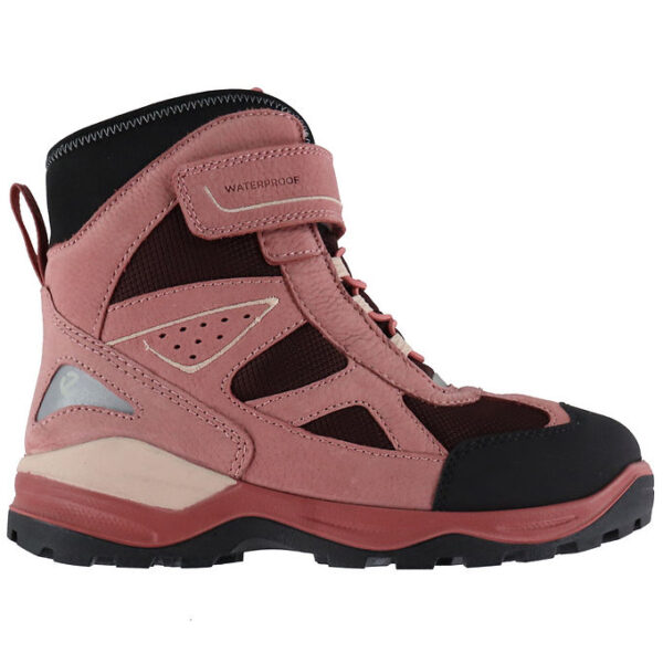 Ecco Vinterstøvler - Snow Mountain - Tex - Black/Petal/Fig