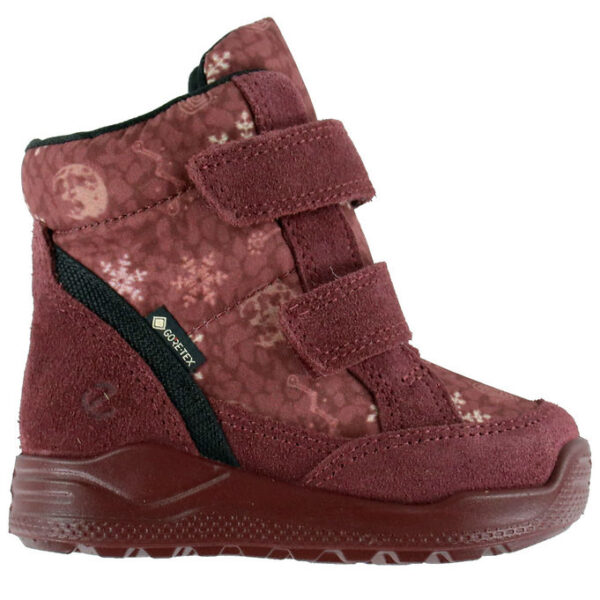 Ecco Vinterstøvler - Tex - Urban Mini I High - Dark Ruby/Snowfla