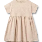 Emilie Jersey Kjole - Coral flowers - 110