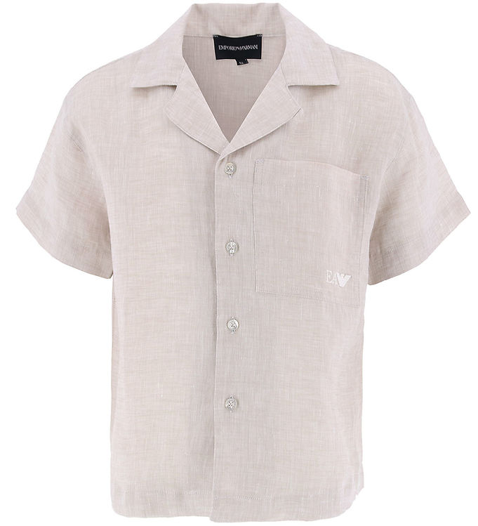Emporio Armani Skjorte - Beige Emporio Armani Skjorte - Beige