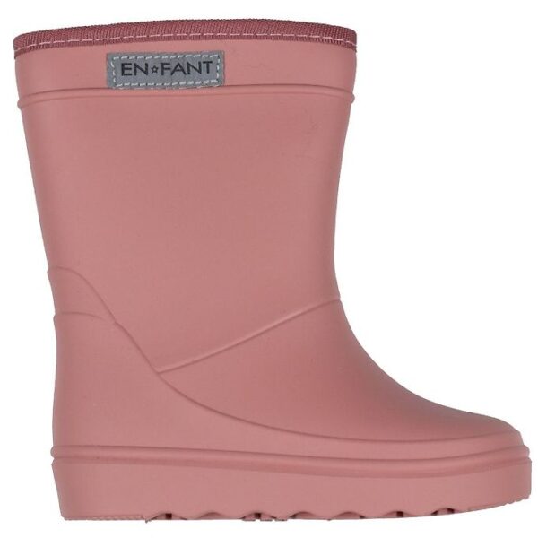 En Fant Gummistøvler - Solid - Old Rose