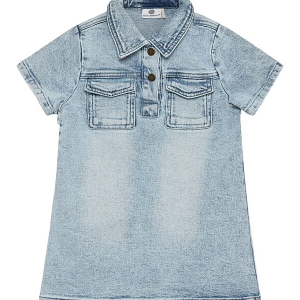 En Fant Kjole - Light Blue Denim