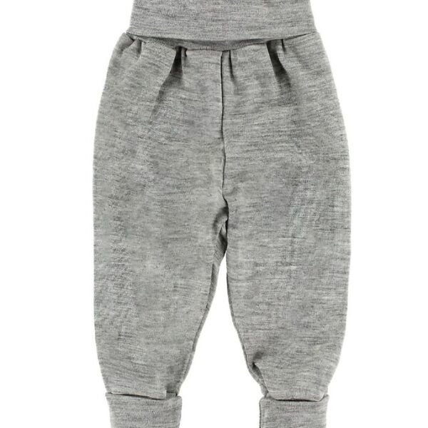 Engel Bukser - Uld/Silke - Gråmeleret