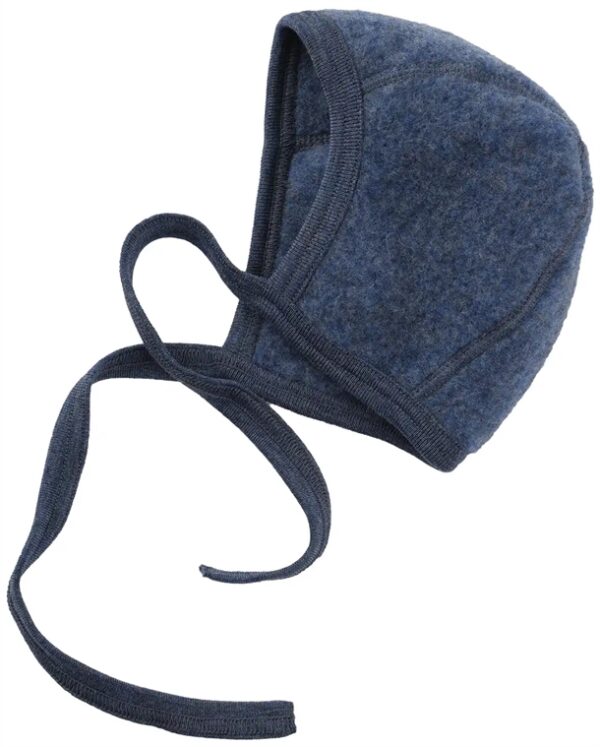 Engel Hue - Uld - Baby Bonnet Blue Melange Engel Hue - Uld - Baby Bonnet Blue Melange