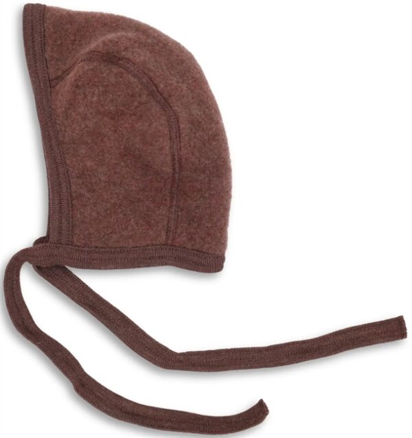 Engel Hue - Uld - Baby Bonnet Cinnamon Melange Engel Hue - Uld - Baby Bonnet Cinnamon Melange