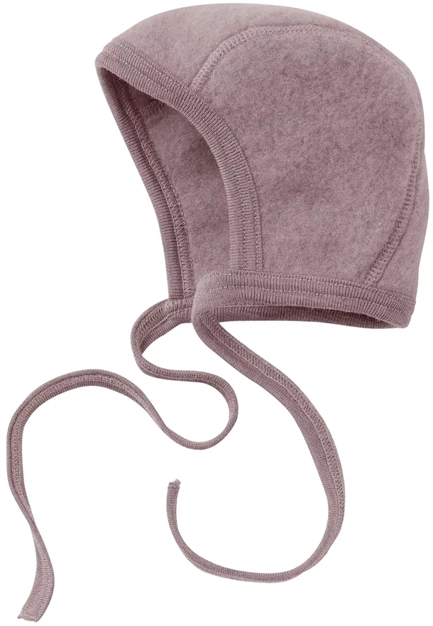 Engel Hue - Uld - Baby Bonnet Rosewood Melange Engel Hue - Uld - Baby Bonnet Rosewood Melange