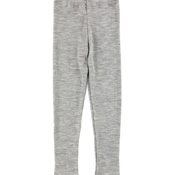Engel Leggings - Uld/Silke - Gråmeleret