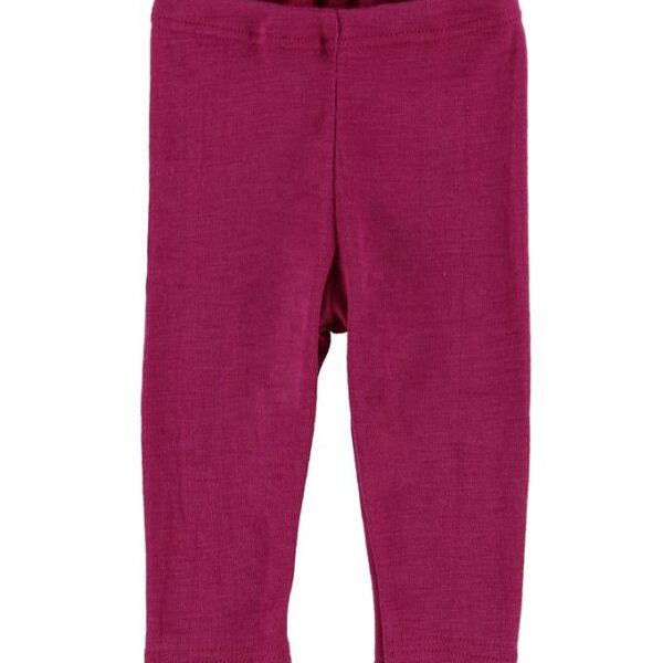 Engel Leggings - Uld/Silke - Raspberry